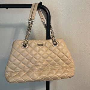 Kate Spade Leather Beige Bag